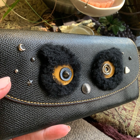 Authentic COACH 1941 Leather envelope snap flap bear wallet - Picture 15 of 15